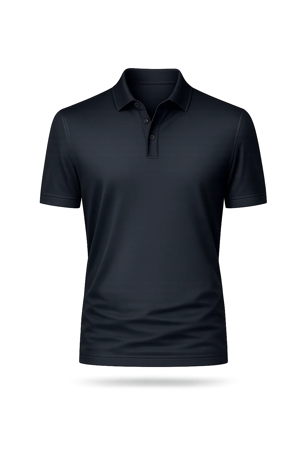 Black Polo without Crest